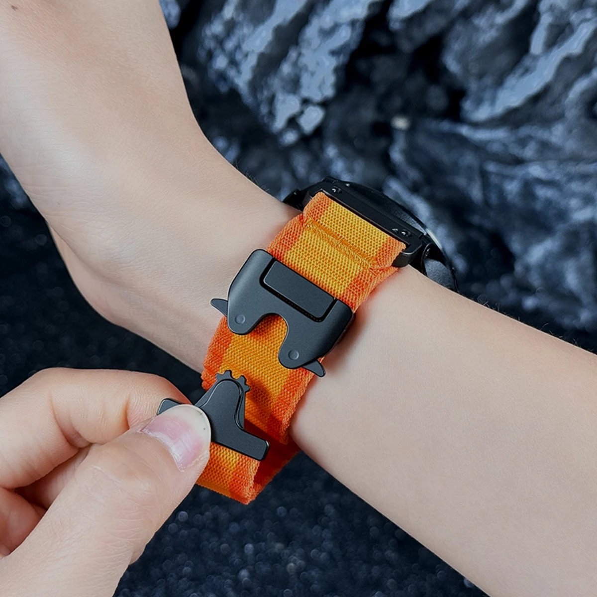 Nylon Trail Loop Bracelet Strap