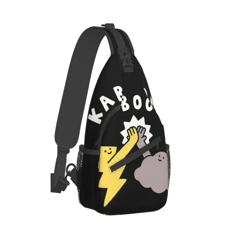 

Thunderclap Crossbody Chest Bags Pockets Travel Pack Messenger Sports Teens Shoulder Bag Unisex