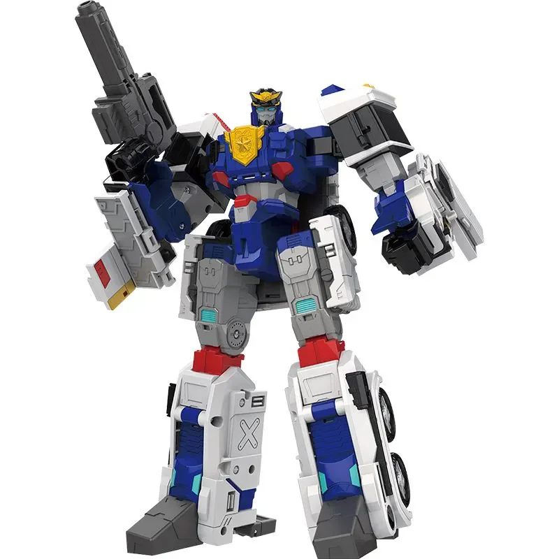 MiniForce Super Cops CAPTAIN COMMANDER Transformation Robot Model