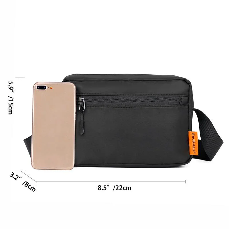 Borsa a tracolla da uomo, borsa a tracolla alla moda, borsa a tracolla piccola, borsa a tracolla casual versatile da uomo, borsa a tracolla da studente da uomo, borsa a tracolla casual da uomo_voghion.com