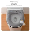 Home cute soft toilet seat pad autumn winter universal toilet mat covers thick back Pu waterproof portable warm potty cushion 2