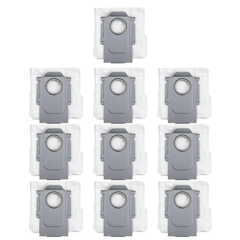 Roborock Robot Vacuum Cleaner Accessories Kit: Main and Side Brushes, HEPA Filter, Mop Cloths, Dust Bag, Spare Parts Set