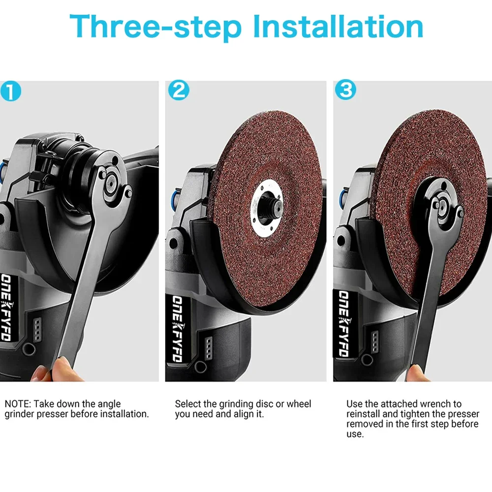 For Makita 18V 125mm Brushless Cordless Impact Angle Grinder DIY Power Tools Electric Polishing Grinding Machine No Battery 5