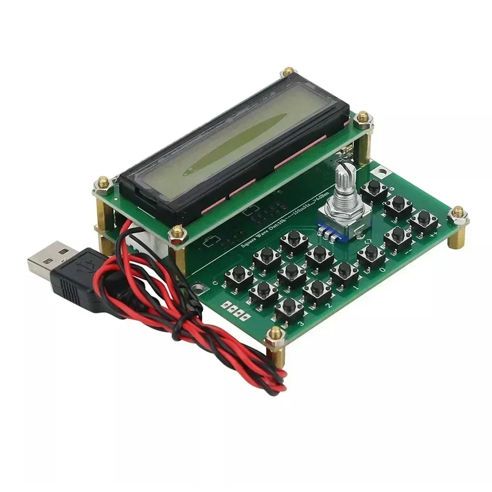 Green Si5351 2VFO 150 Signal Generator with 60mA Supply Current 2 CH Signal Source VFO 5351A V1 03 Square Wave signal generator