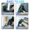 Nordic Hamstring Curl Strap – with Extra Large Foam Stopper Thick Neoprene Padding, Fits Various Doors, Enhances Leg Strength 4