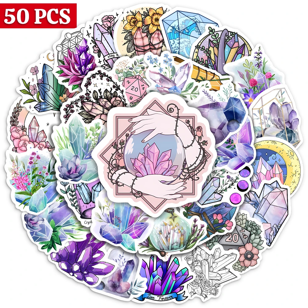 Cartoon Boho Style Crystal Stickers DIY for Laptop Luggage Refrigerator Phone Skateboard Graffiti Decal for Kids Waterproof PVC cartoon stickers paper stickers animal stickers cartoon sticker