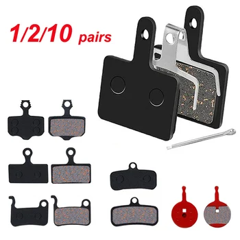 1/2/10 paia MTB Della Bici Della Bicicletta Pastiglie Freno A Disco Idraulico Semi Metallico per b01s SHIMANO SRAM AVID HAYES Magura ZOOM Ciclismo