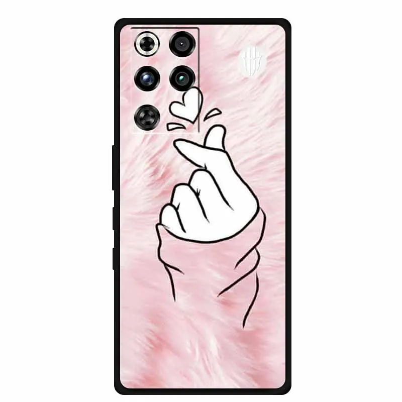 Sleek Black Silicone TPU Phone Case - Durable and Soft Back Cover