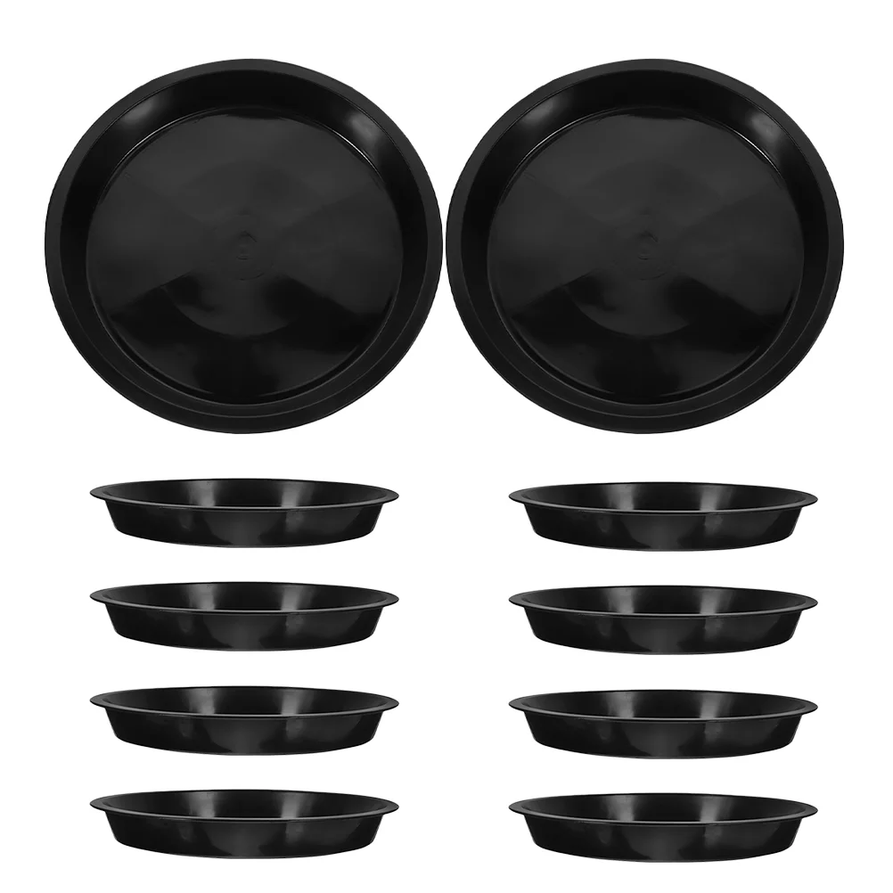 

10Pcs Round Planter Tray Plastic Flower Pot Tray Plant Saucer Tray Plastic Reusable Bonsai Pot Saucer
