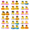 2 Set Car Duck Mini Rubber Duckies Toy Car Dashboard Yellow Jeep Duck Party Favor Car Decoration  Car Accessory Table Ornament 1