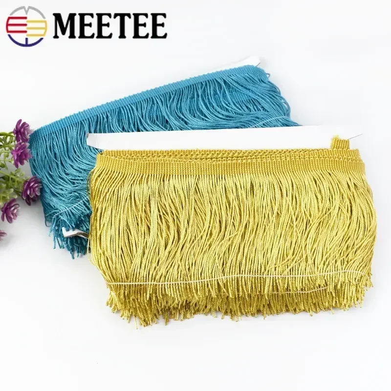 10Meters Polyester Tassel Fringe Trim Lace Ribbon DIY Sewing Latin Dress Garment Decoration Accessories tassel fringe tassel decoration tassel accessories tassel trim mini tassels
