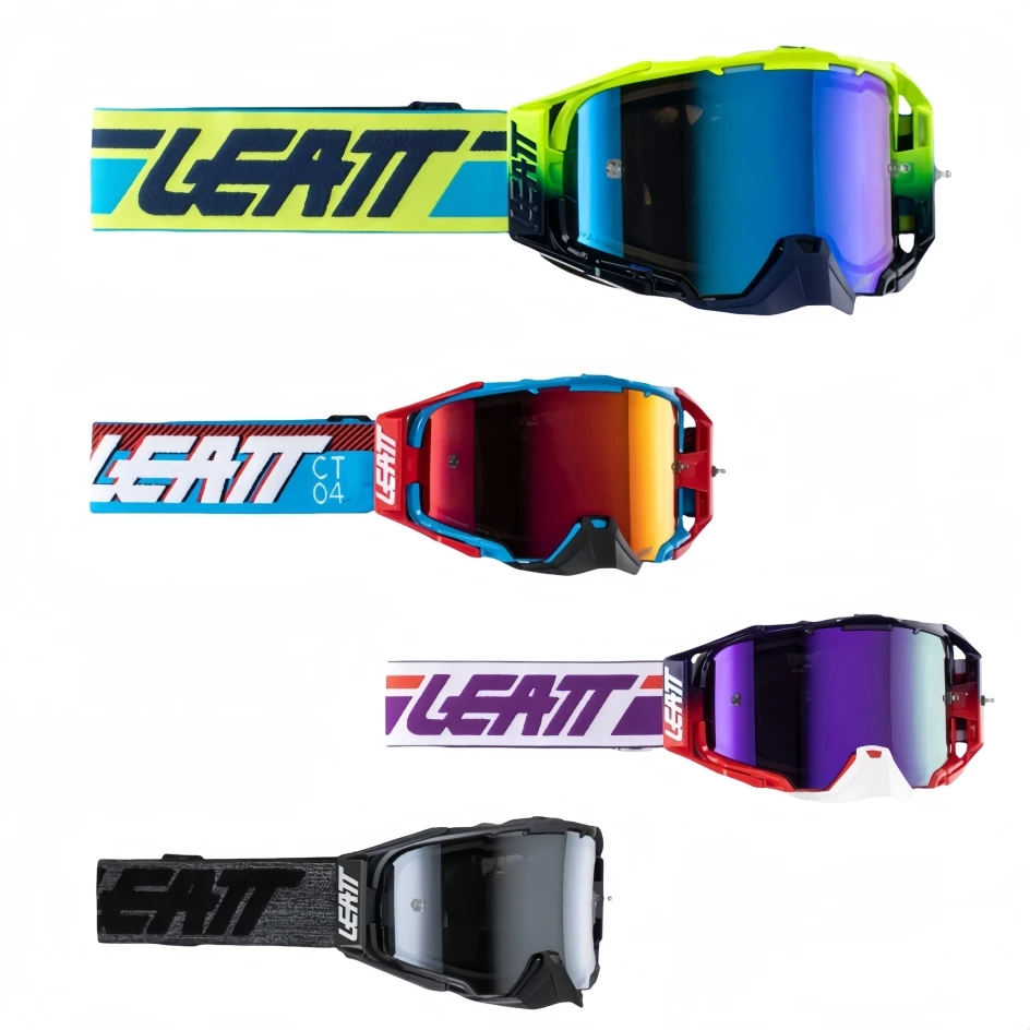 NEW Leatt glasses For Velocity 6.5 goggles, Motocross Enduro Cycling Moto Dirt Bike MX MTB Riding Sunglasses HD Mirrored
