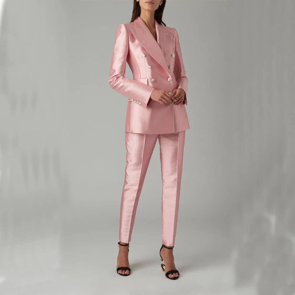 

Women's Suit 2-piece Slim Fit Peaked Lapel Luxury Dress Custom Suit Groups of Pant Combi-pants Booralro Suits Price Short Sets
