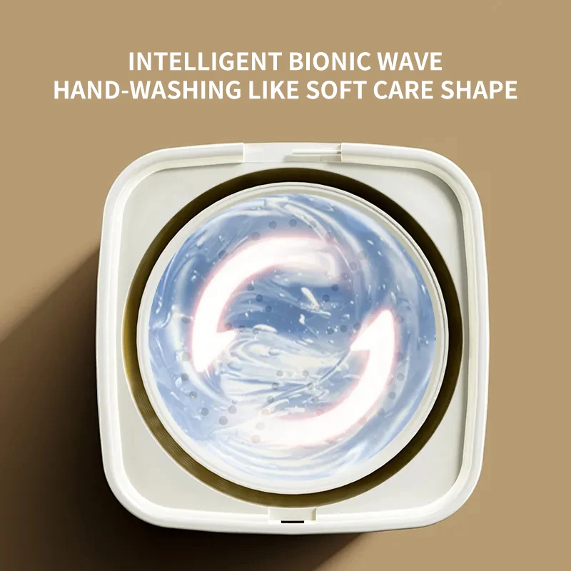 Mini washing machine fully automatic household small integrated machine dedicated cleaning machine for underwear and socks mini washing machine