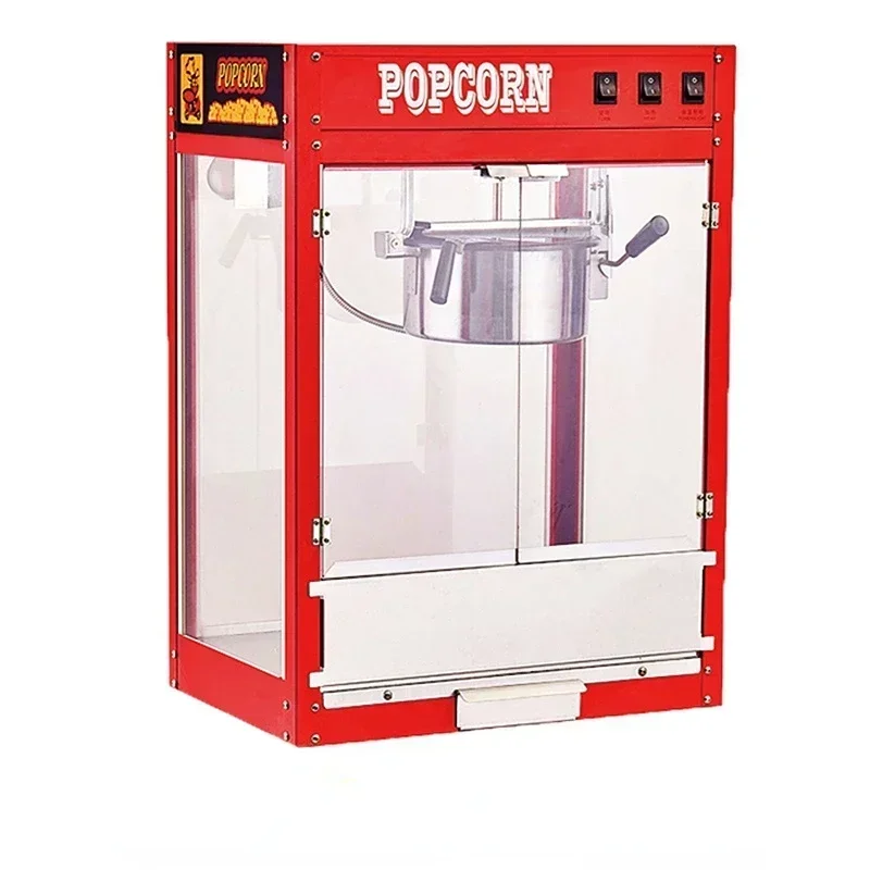 Popcorn Machine Stall Automatic Electric Popcorn Machine Flowing Cinema A Pop Corn Pop Corn