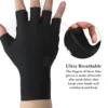 YKYWBIKE Cycling Gloves MTB Bike Gloves Sports Half Finger Sports Riding Goves Men Breathable Shockproof Bicycle Gloves 304 4