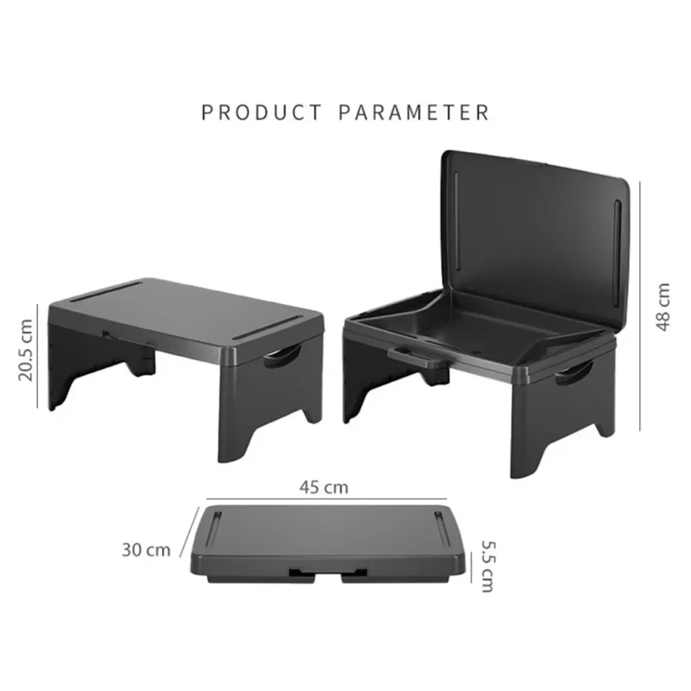 Portable Laptop Desk Working Table Notebook Computer Holder Multifunctional Food Trays Living Room Sofa Bed Utility Reading Tool