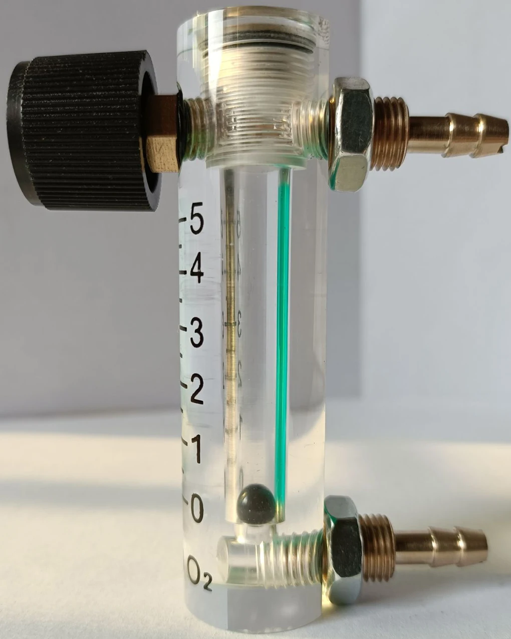 Air Oxygen Gas Flow Meter Flowmeter Caudalimetro Counter Flow Indicator O2 Oxyge