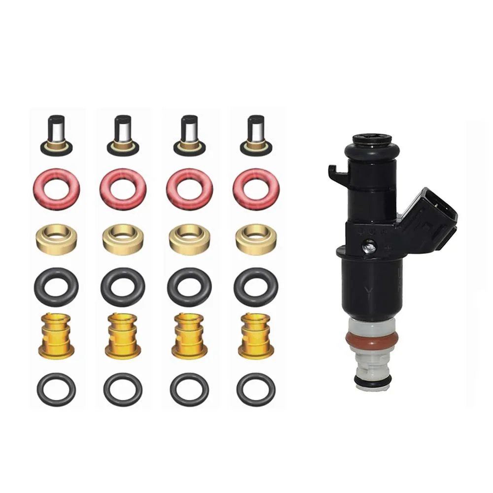 4 過ごさ 個燃料インジェクターノズル 16450-PPA-A01 アコードと互換性  