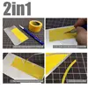 Hobby Craft Cutting Mat 2-1 Stainless Steel Masking Tape Multi Angle Stencil Cutting Mat Dual Sided Spray DIY Model Making Tools 3