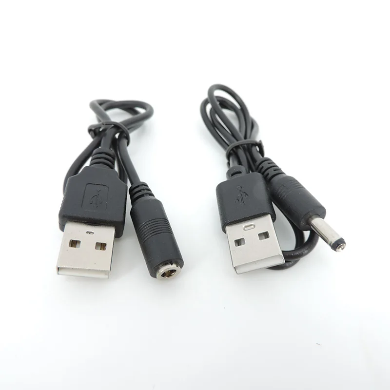 

USB A 2,0 штекер к 1,35x3,5 мм разъем питания постоянного тока штекер гнездовой кабель удлинитель питания постоянного тока зарядный шнур L1