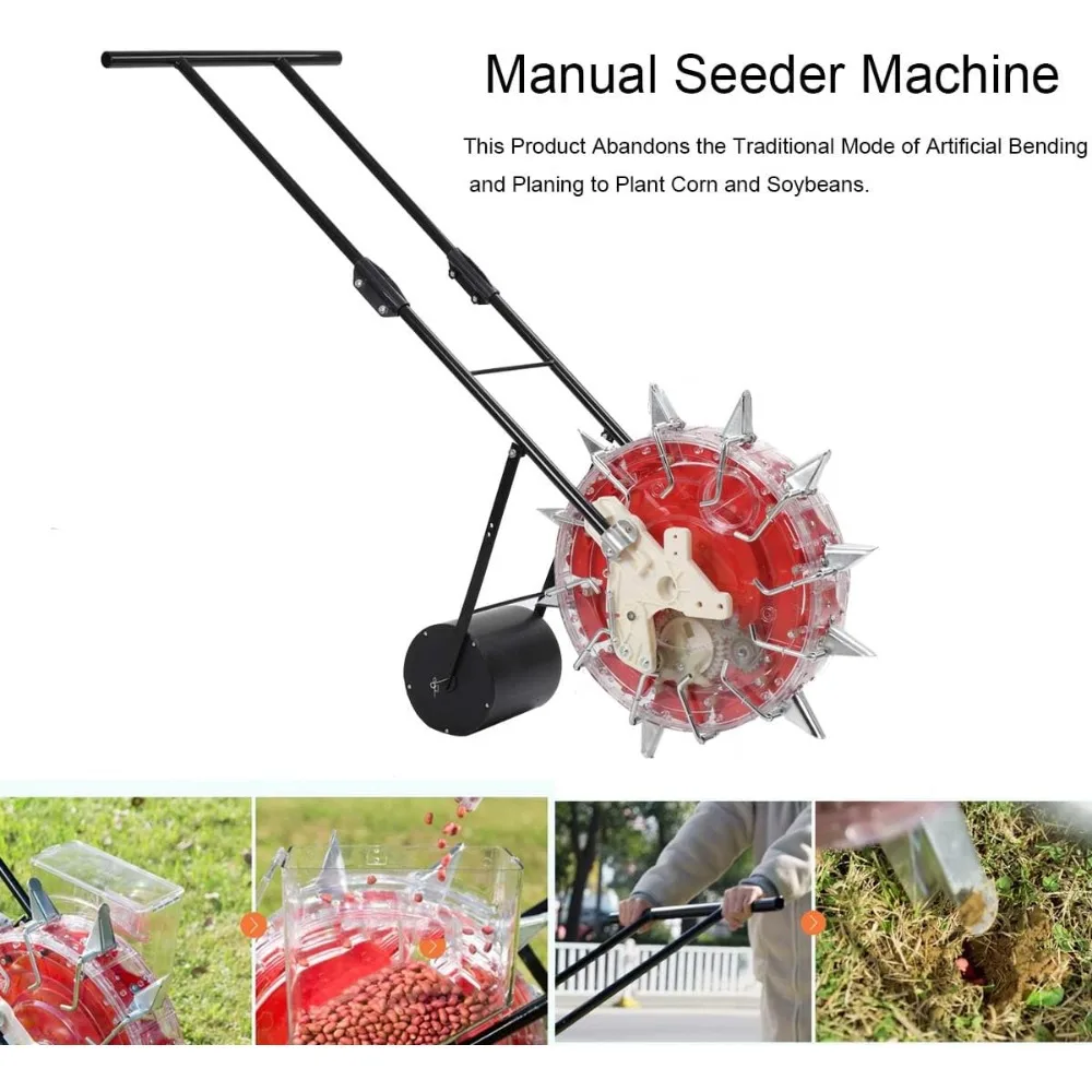 Manual Hand-Push Garden Seeder 2