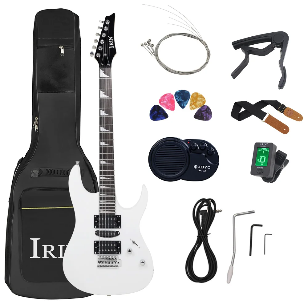 

24 Frets 6 Strings Electric Guitar Guitarra Maple Body Electric Guitar With Bag String Capo Amp Picks Guitar Parts & Accessories