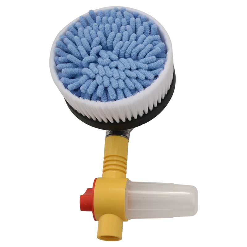 1 Set Of Automatic Car Wash Foam Brush Professional Spray Rotating