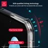 Xundd For Samsung Galaxy Z Flip 5 Z Flip 6 5G Case Airbag Shockproof Shell PC+TPU+Glass Back Clear Cover For Flip5 z플립 5 케이스 2
