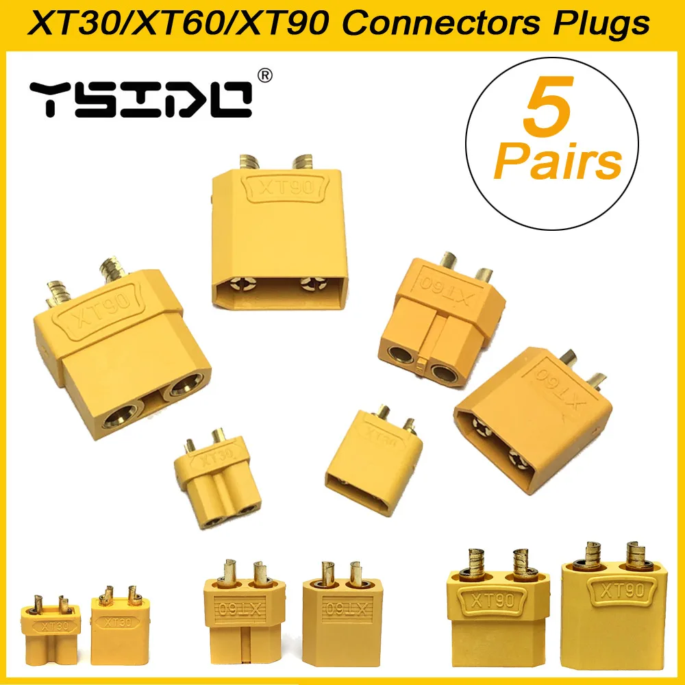 XT90 Amass 5 Paar Akku stecker (Neu (gemäss Beschreibung)) in XT90 Amass 5 Paar Akku stecker (Neu (gemäss Beschreibung)) in