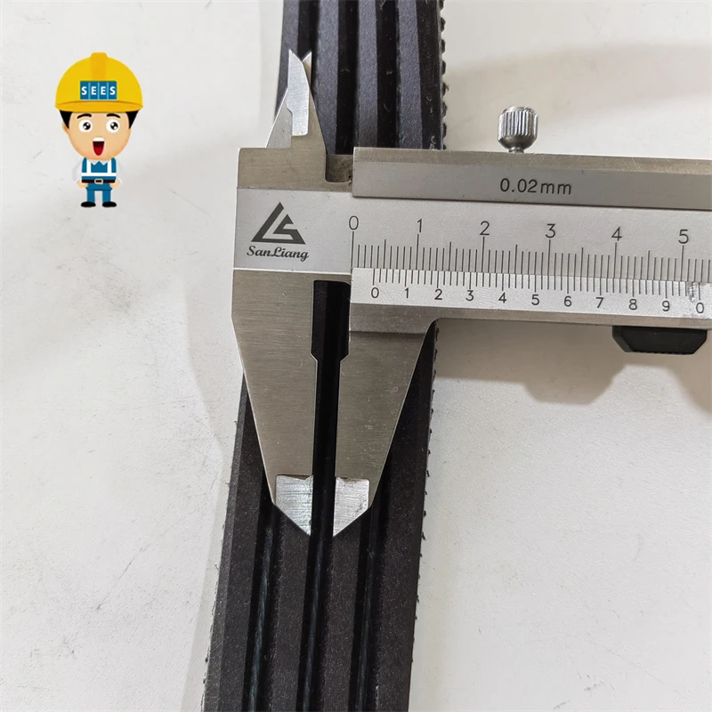 Escalator Spare Parts Drive Belt GCA717D1 GDA717D1 4/7M1900JB for otis L1900 4 Teeth 3 Grooves