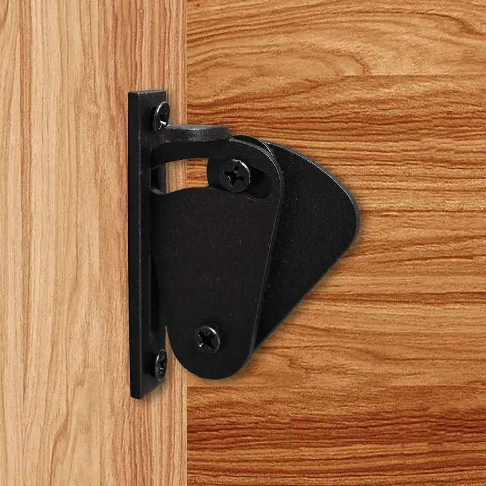 Anti Theft Stainless Steel Lock Sliding Barn Door Wood Latch Push Pull Gate Hanging Rail Hasp Furniture Hardware Accessories