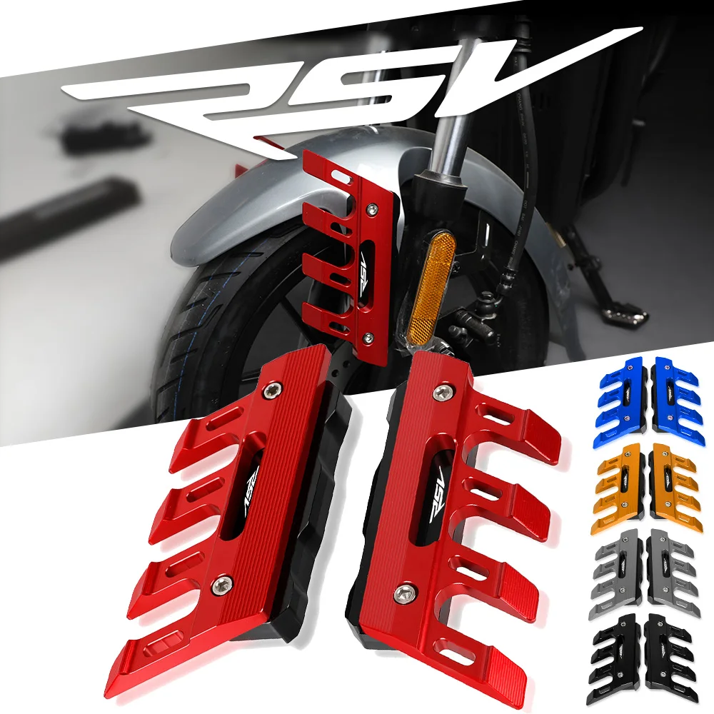 

Motorcycle CNC Accessories Mudguard Side Protection Front Fender Anti-Fall Slider For Aprilia RSV1000R RSV 1000R RSV MILLE R