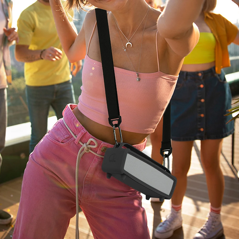 Silicone Case Cover Shockproof Protector Cover Skin Anti-Scratch Protective Skin Sleeve for Bose SoundLink Mini/Mini II Speaker