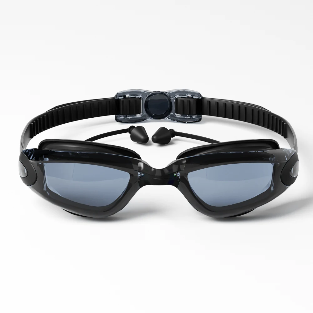 Premium Unisex UV-Protective Swimming Goggles - Stylish, Waterproof, Anti-Fog, and HD Clarity