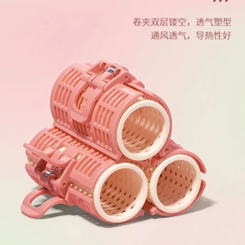 헤어롤 2Pcs Hair Root Fluffy Lazy Hair Clips Top Styling Hairpins Rollers Bangs Curling Barrel Бигуди Curlers Tools