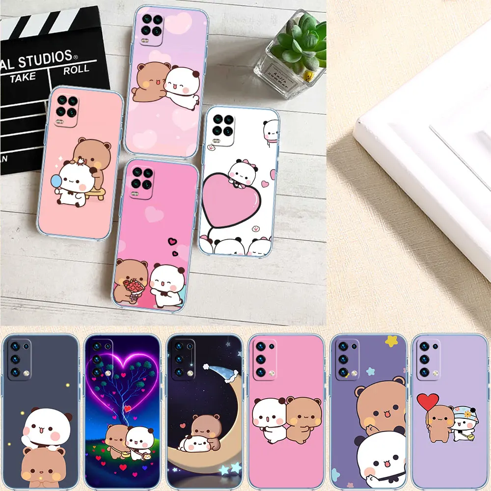 Transparent Protective Phone Case with BUBU DUDU Design