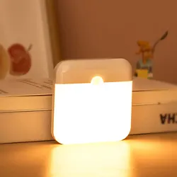 Wireless Rechargeable Motion Sensor LED Night Light (Warm light)