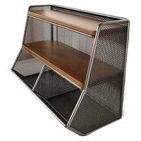 Organisateur multicouche de cuisine, support de rangement de bureau, porte-tasse de comptoir, boîte de rangement de sachets de thé de collation pour Table à manger 6