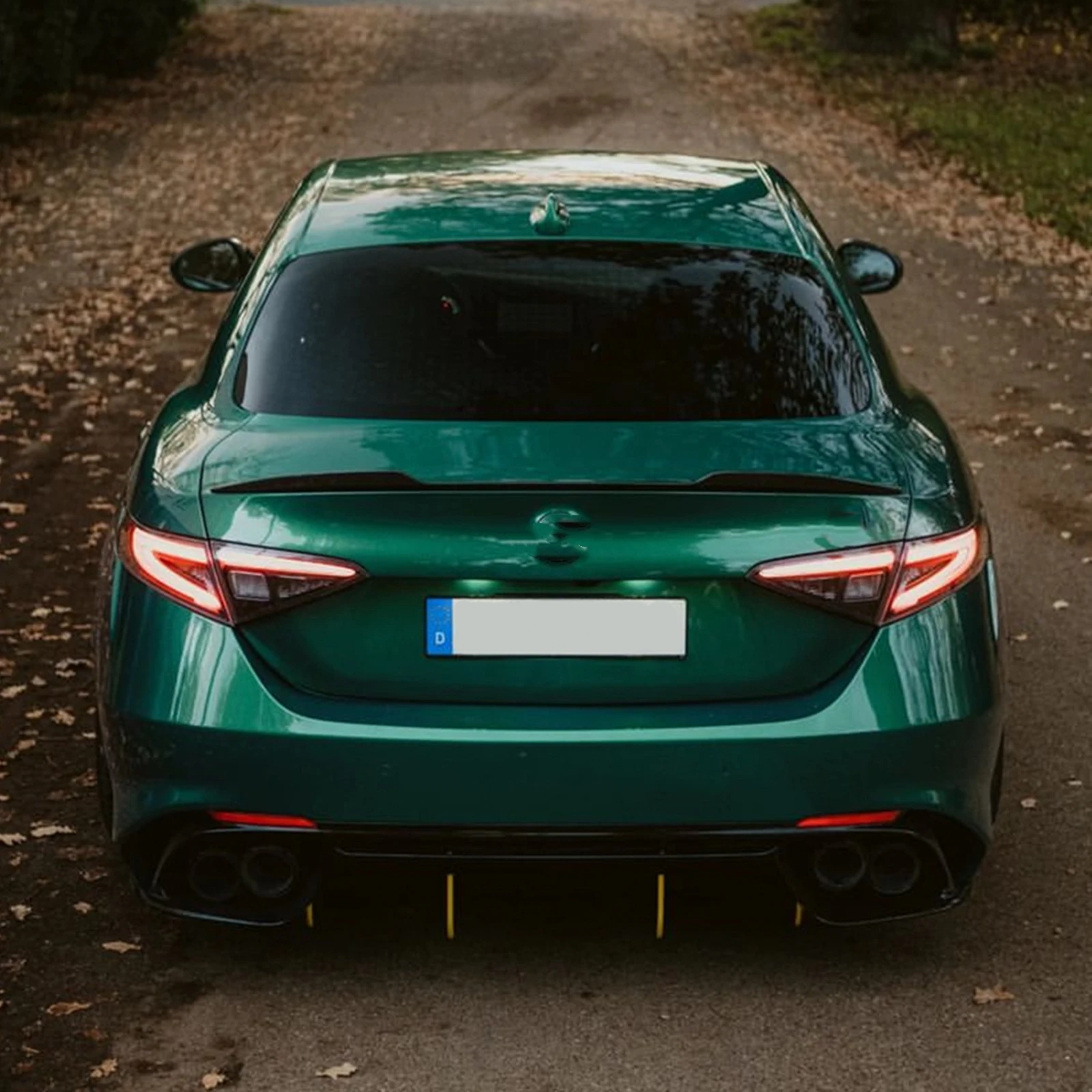 Carbon Kofferbak Spoiler Glans Zwart Afwerking Voor Alfa Romeo Giulia Spoiler Quadrifoglio Verde QV Stijl 2015 - UP Carbon Kofferbak Spoiler Glans Zwart Afwerking Voor Alfa Romeo Giulia Spoiler Quadrifoglio Verde QV Stijl 2015 - UP