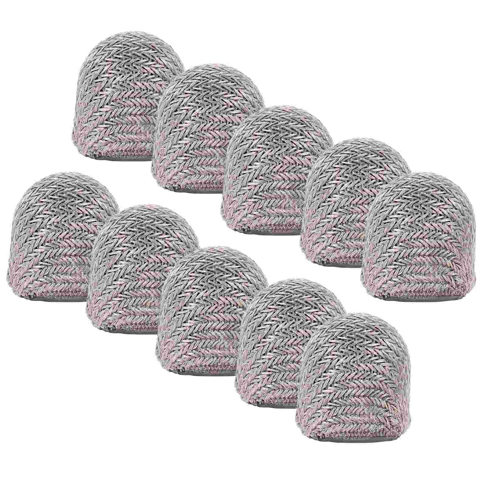 

10 Pcs Disc Pen Tip Capacitive Suction Cup Conductive Fiber Cloth (nano Silver Wire Tip) Tips Stylus Replacement Only