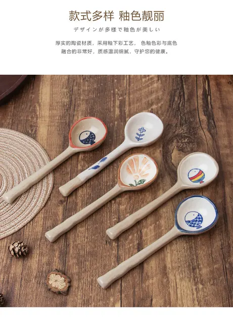 SALE／65%OFF】 * vintage mini spoon ❀ スプーン 若葉色 x クリーム