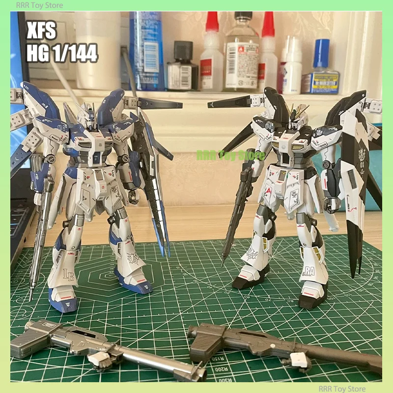 Модель XFS HG 1/144 в сборе, Коллекционная модель, цвет GPB, фигурки героев Hi-v, робот, пластиковая модель, хобби, кукла, реальный подарок