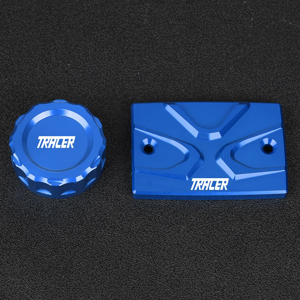 

For Yamaha TRACER700 TRACER900 TRACER 700 900 GT 2014-2023 2022 Motorcycle Front Rear Brake Fluid Reservoir Cover Engine Oil Cap