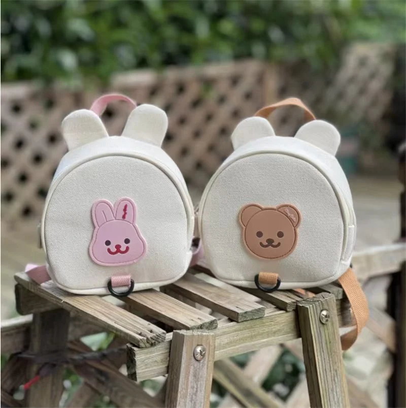 Cute Animals Baby Kids Backpack Anti-lost Harness School Bags Kawaii Korean Kindergarten Boys Girls Backpack Gift Sac A Dos Bebe