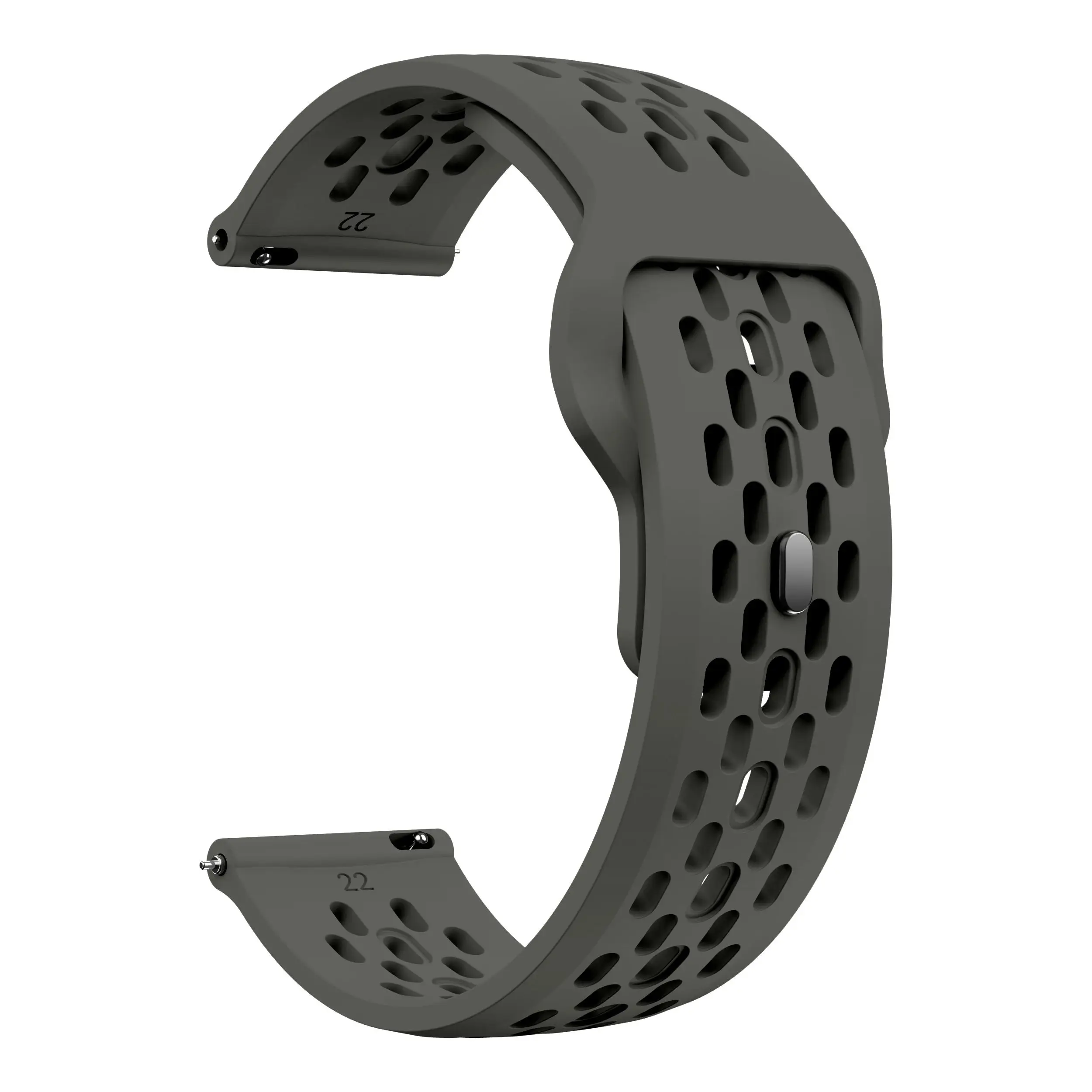 Silicone Sports Strap - Universal 20/22mm Band Replacement