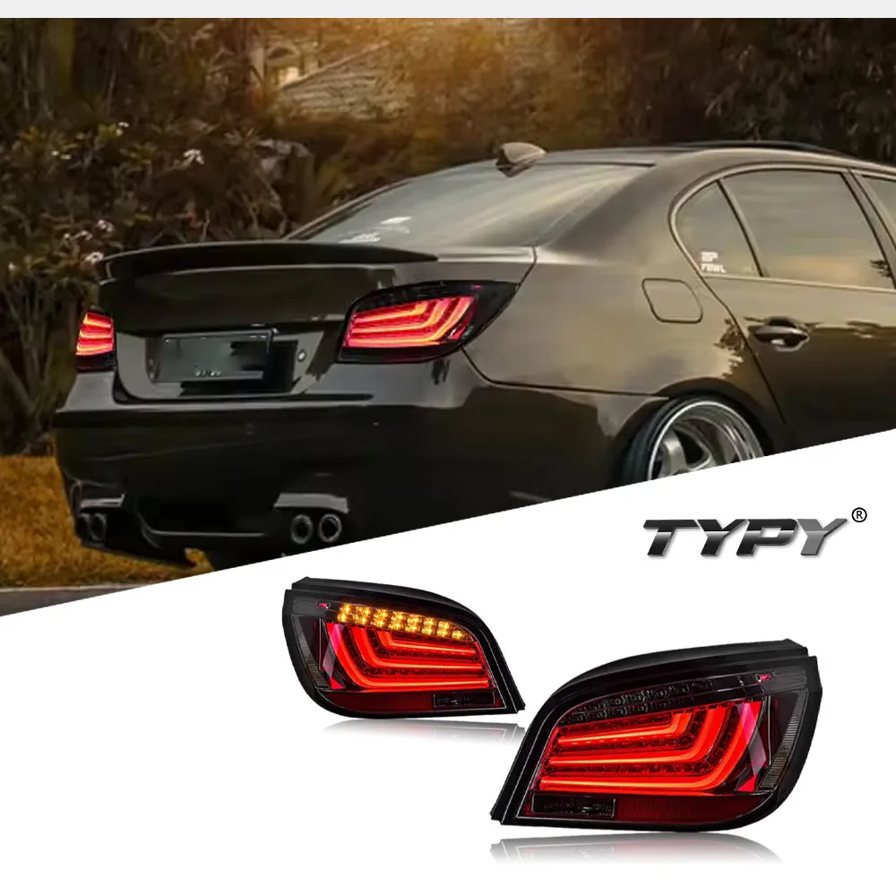 

TYPY Car TailLamp Accessories For BMW 5 Series E60 2003-2009 Upgrade to NEW LED Dynamic Turn Signal Lamp Car Tail Lamp Assembly