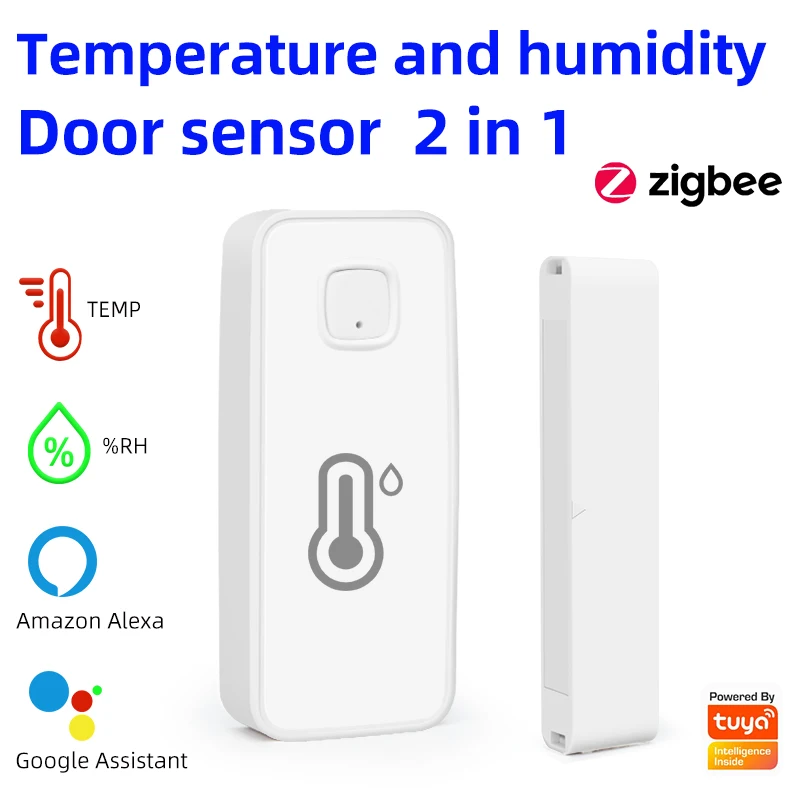 Smart Thermohygrometer Tuya Temperature And Humidity Sensor Battery