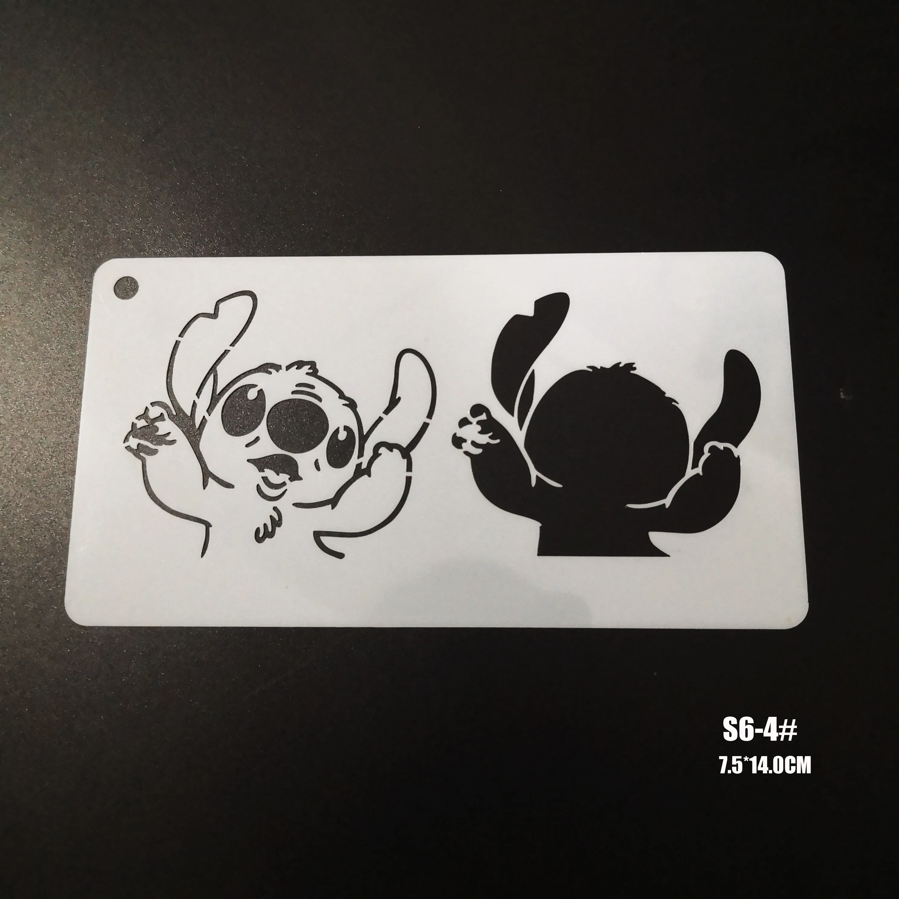 Stitch Stencils face painting template DIY Makeup Cartoon Template Audlts Kids Face Body Paint Makeup Tools