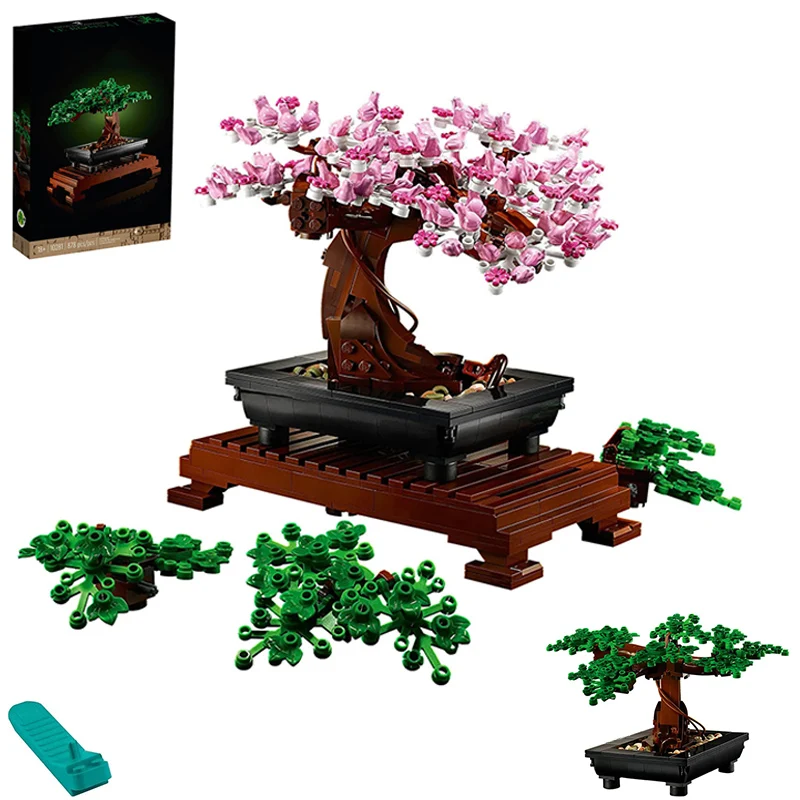 HOGOKIDS SC8802-SC8803 Set da costruzione con bouquet di fiori e luci, manuale di istruzioni
